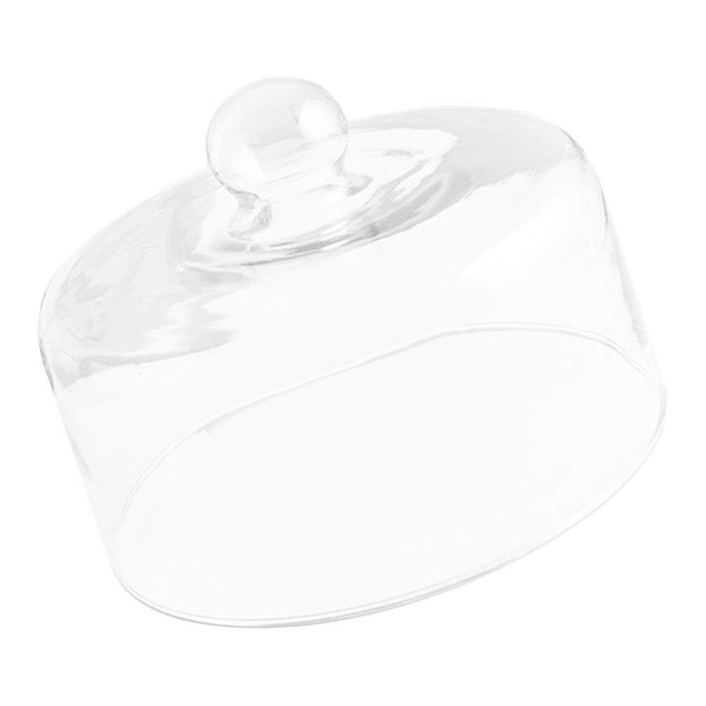 غطاء زجاجي شفاف للكيك بقطر 21  - مراجعة Plastic Dome Clear وسعره