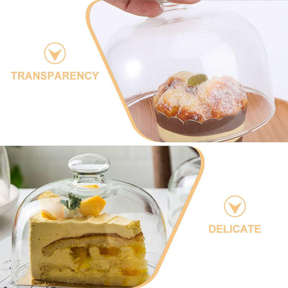 قطعتان من غطاء الكيك الشفاف ال - مراجعة Plastic Dome Clear وسعره