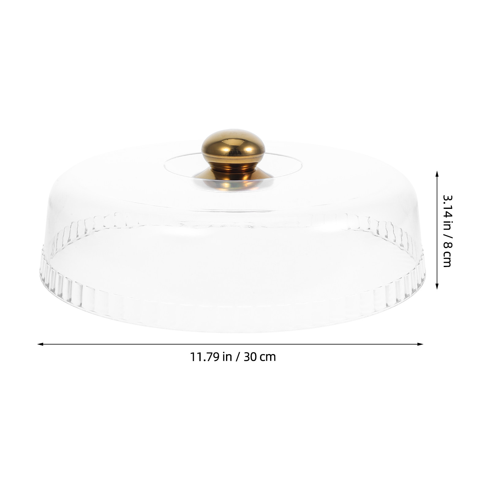 غطاء كيك أكريليك شفاف 30 سم قا - مراجعة Plastic Dome Clear وسعره