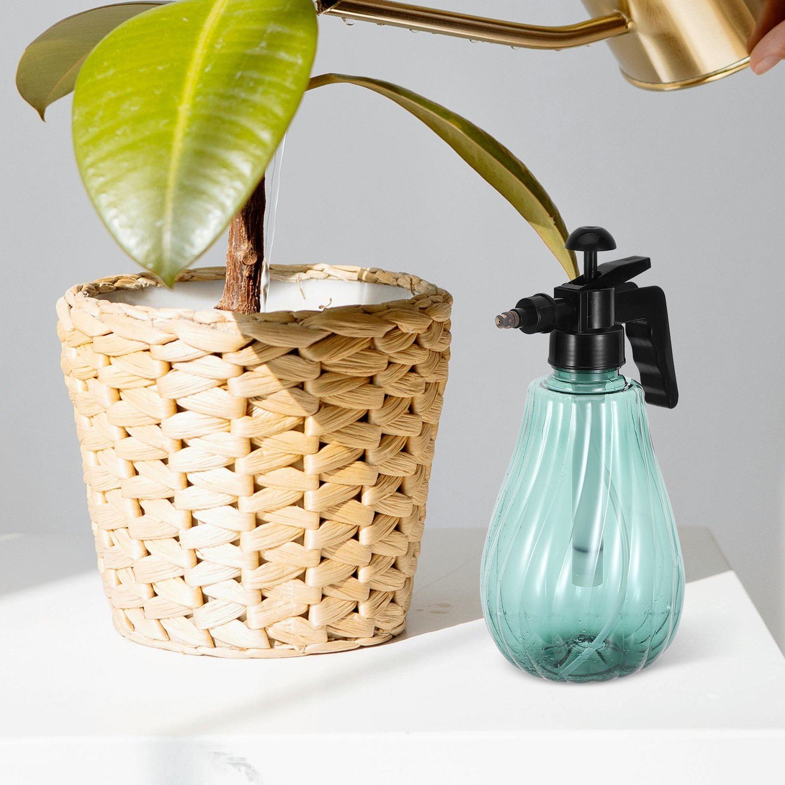 بخاخ يدوي للحدائق من البلاستيك - مراجعة Misting Bottle Fine وسعره