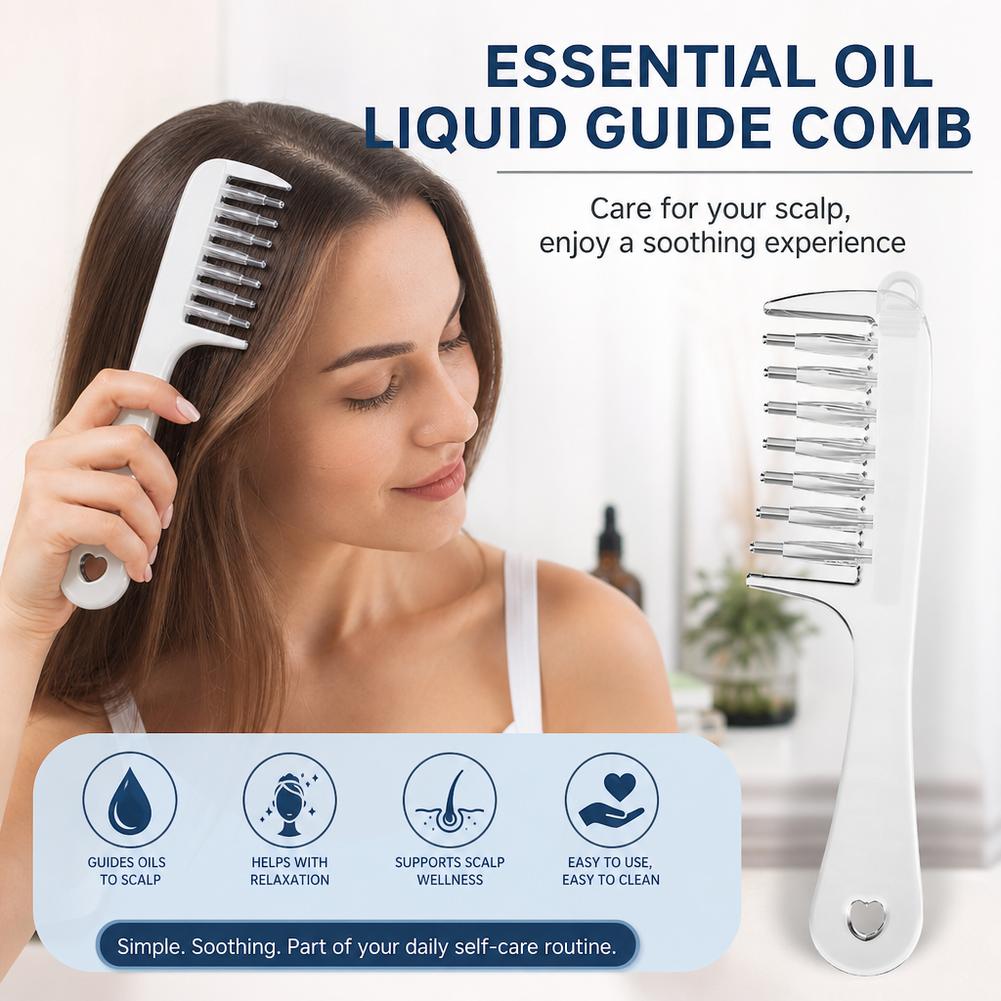 مشط توزيع الزيت العطري للشعر ب - مراجعة Root Stimulator Liquid وسعره